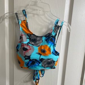 Cupshe floral bikini top
